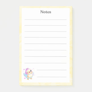 Niedlich Pastel Baby Bird Notepad Post-it Klebezettel
