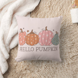 Niedlich Pastel Hello Pumpkin Kissen