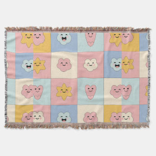 Niedlich Pastel Patchwork Blanket Decke