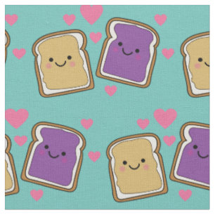 Niedlich Peanut Butter & Jelly Kids PBJ Kawaii Car Stoff