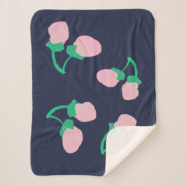 Niedlich Pellrosa Berries Minimalistischer Decken