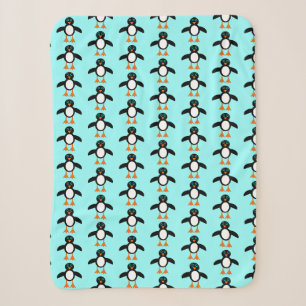 Niedlich Penguin Sherpa Blanket Sherpadecke