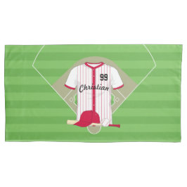 Niedlich Personalisierter Baseball Kissenbezug