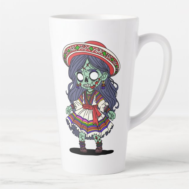 Niedlich Peruvian Zombie Milchtasse (Rechts)