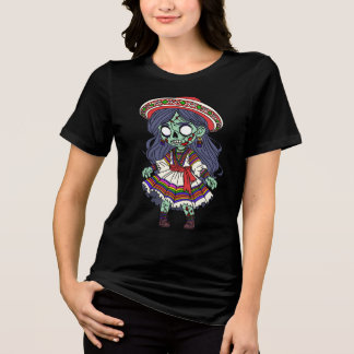Niedlich Peruvian Zombie Tri-Blend Shirt