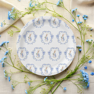 Niedlich Peter Rabbit Watercolor Kinderdusche Pappteller