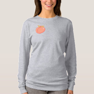 Niedlich Pfirsichlanges T-Shirt
