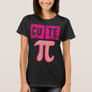 Niedlich Pie Pi Day Süsse Mathematik Periodischer  T-Shirt