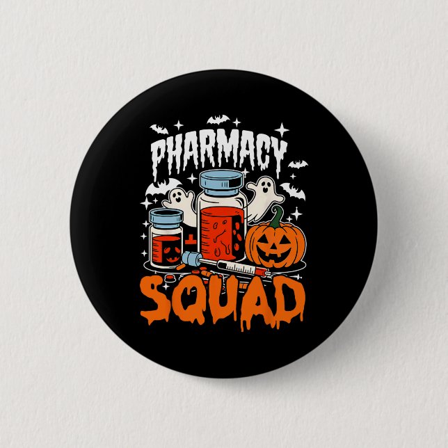 Niedlich Pills Pharmacy Squad Pharmakokinetik Button (Vorderseite)