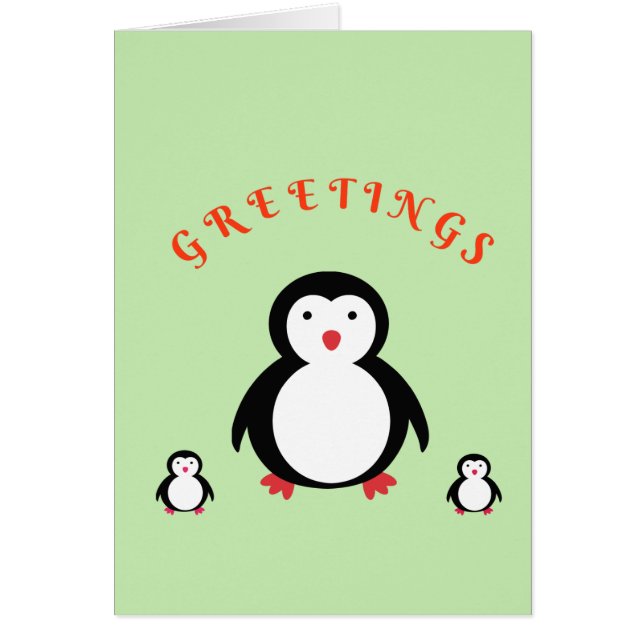 Niedlich Pinguin (Vorne)