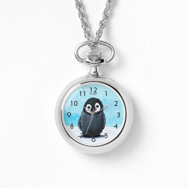 Niedlich Pinguin Armbanduhr (Vorderseite)