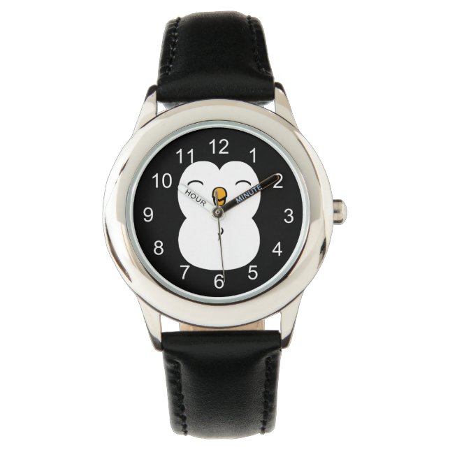 Niedlich Pinguin Armbanduhr (Vorderseite)