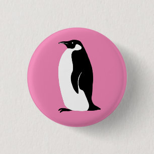 Niedlich Pinguin Button