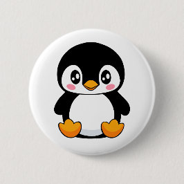 Niedlich Pinguin Button