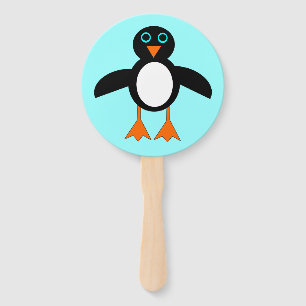 Niedlich Pinguin Fächer