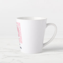 Niedlich Pink Baby Girl Footprints Proud Oma Milchtasse