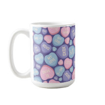 NIEDLICH PINK BLUE LILA CANDY HEARTS