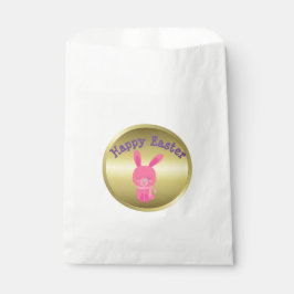 Niedlich Pink Bunny Ostern Geschenktütchen