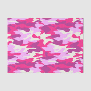 Niedlich Pink Camouflage Trendy Camouflage Girly P Seidenpapier