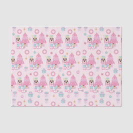 Niedlich Pink Christmas Nutcracker Ballet Seidenpapier