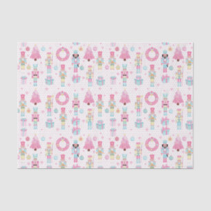 Niedlich Pink Christmas Nutcracker Ballet Seidenpapier