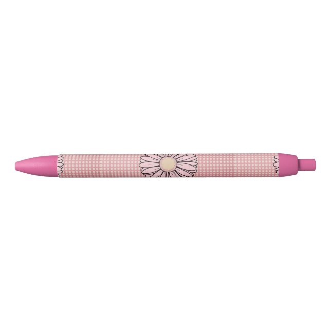 Niedlich Pink Cream Polka Dot Pen Kugelschreiber (Vorderseite)