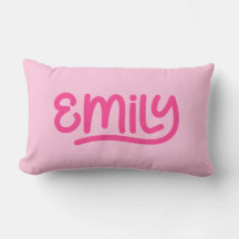 Niedlich Pink Emily Handwriting Typografy