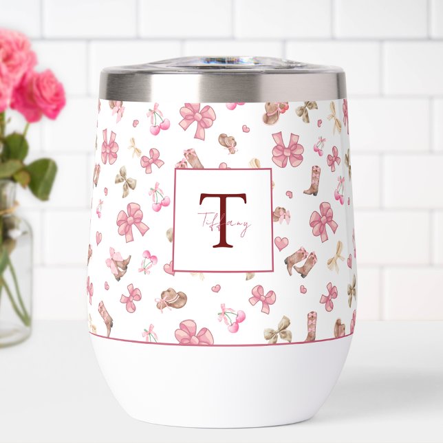 Niedlich Pink Girly Cowgirl Boots Hats und Bows (Von Creator hochgeladen)