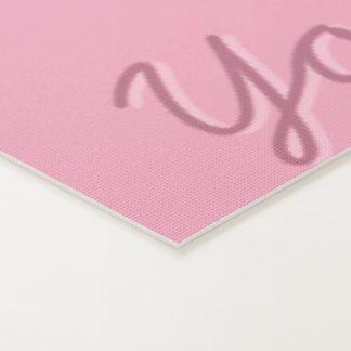 Niedlich Pink Girly Yoga Mat Yogamatte