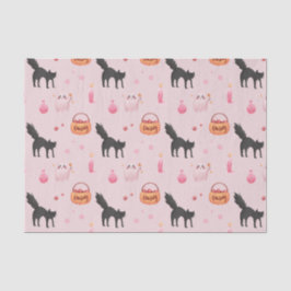 Niedlich Pink Halloween Party Seidenpapier