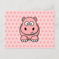 Niedlich Pink Hippo