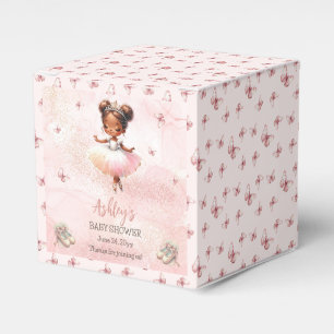 Niedlich Pink Kleine Ballerina Tutu Girl Babydusch Geschenkschachtel