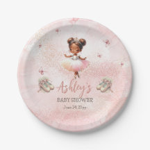 Niedlich Pink Kleine Ballerina Tutu Girl Babydusch