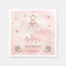 Niedlich Pink Kleine Ballerina Tutu Girl Babydusch