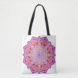 Niedlich Pink Mandala Tasche