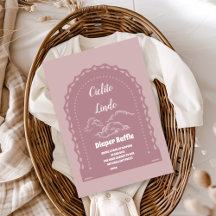 Niedlich Pink Mexican Cielito Lindo Diapper Raffle