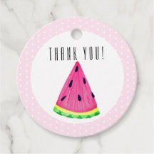 Niedlich Pink Tropical Watermelon Danke für die Ta
