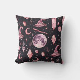 Niedlich Pink Witchy Kissen