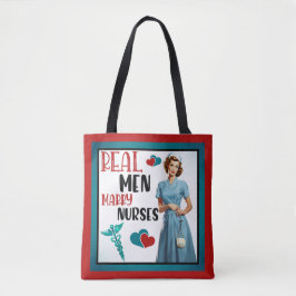 Niedlich Pinup_ Real Men Heiraten Tasche