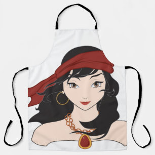 Niedlich Pirate Chick Schürze