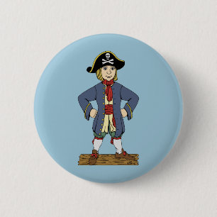 Niedlich Pirate Lad Button