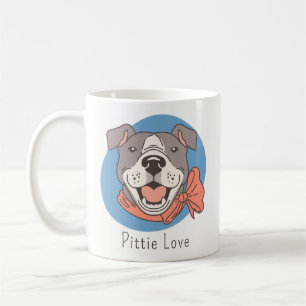 Niedlich Pit Bull Kaffeetasse