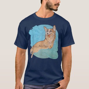 Niedlich Pocket Welsh Corgi T-Shirt