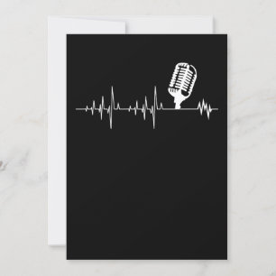 Niedlich Podcasting - Herzschlag für Podcaster Einladung