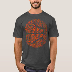 Niedlich Polka Dot Basketball Lover Player Interna T-Shirt