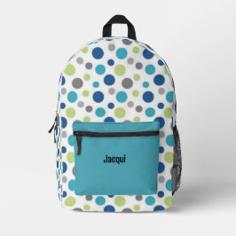 Niedlich Polka Dot Bedruckter Rucksack