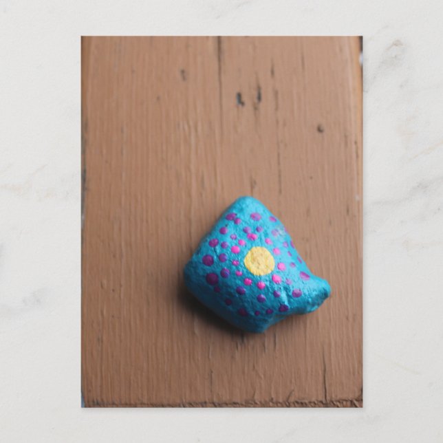 Niedlich Polka Dot Rock Postkarte (Vorderseite)