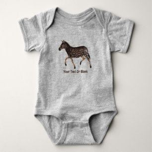 Niedlich Polka Dot Zebra Baby Strampler
