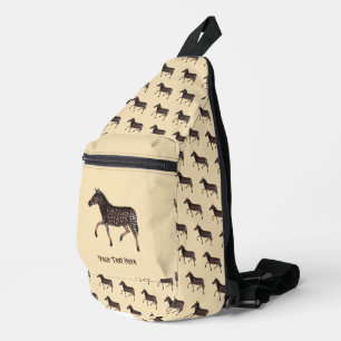Niedlich Polka Dot Zebra Crossbody Bag