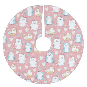 Niedlich Polyester Weihnachtsbaumdecke